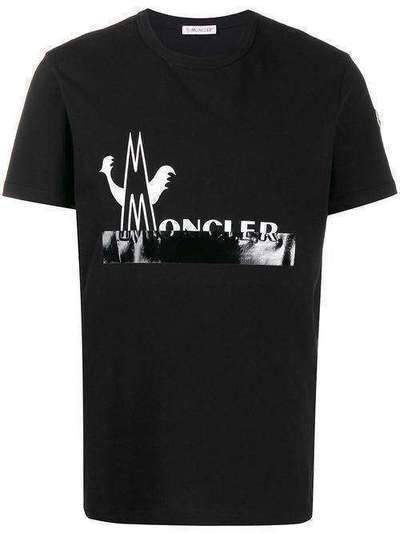 Moncler футболка с логотипом 8C709108390T