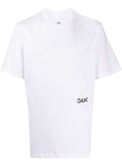 OAMC футболка с логотипом OAMQ709567BIANCO100