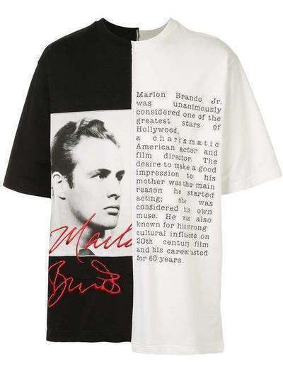 Dolce & Gabbana футболка Marlon Brando G8LE7ZG7VPP