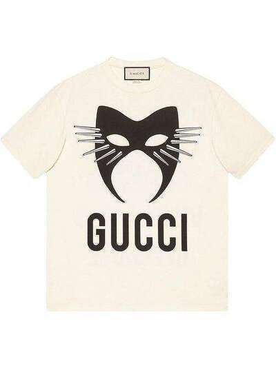 Gucci футболка оверсайз Manifesto 565806XJBTX
