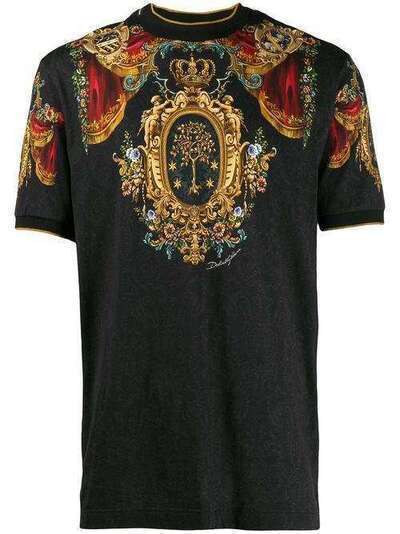 Dolce & Gabbana футболка с принтом G8KL2THH76O