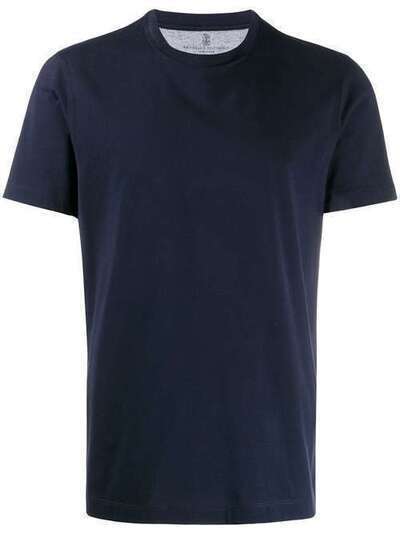 Brunello Cucinelli классическая футболка с короткими рукавами M0T611308C6134
