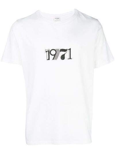 Saint Laurent футболка '1971' 529630YB2VO