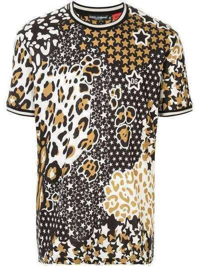 Dolce & Gabbana футболка с графичным принтом G8KW5TFI7GL