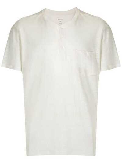 Osklen футболка Smock с нагрудным карманом 59136