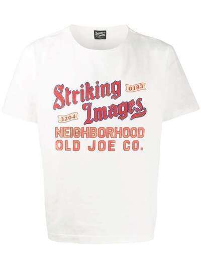 Neighborhood футболка с принтом Striking Images 182B00JNSTM01