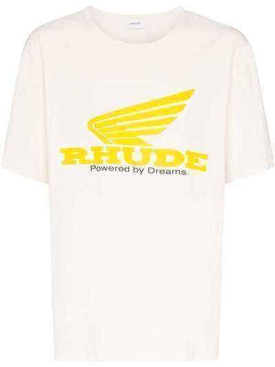 Rhude футболка с логотипом 05ATT00501