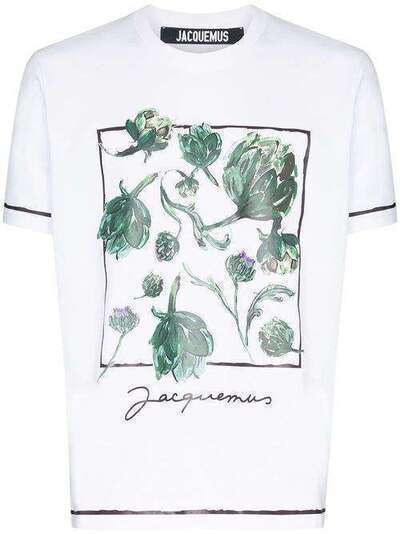 Jacquemus футболка Mala с принтом 205JS1320598533