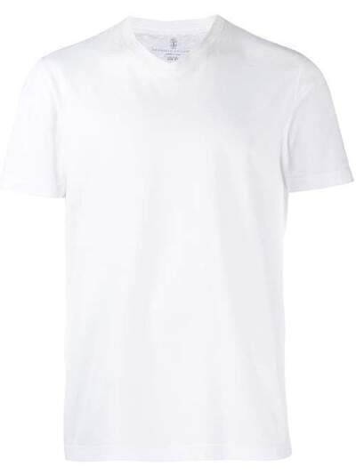 Brunello Cucinelli классическая футболка с короткими рукавами M0T611344C6159