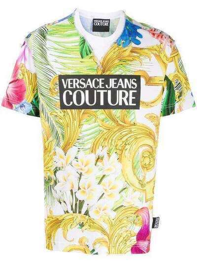 Versace Jeans Couture футболка с логотипом B3GVA7KB30329