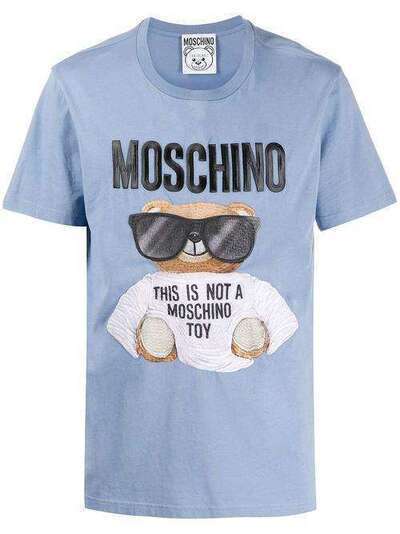 Moschino футболка Teddy Bear A07015240