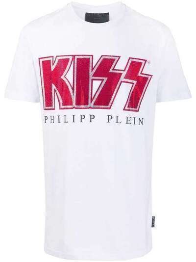 Philipp Plein футболка Kiss с короткими рукавами P20CMTK4443PJY002N