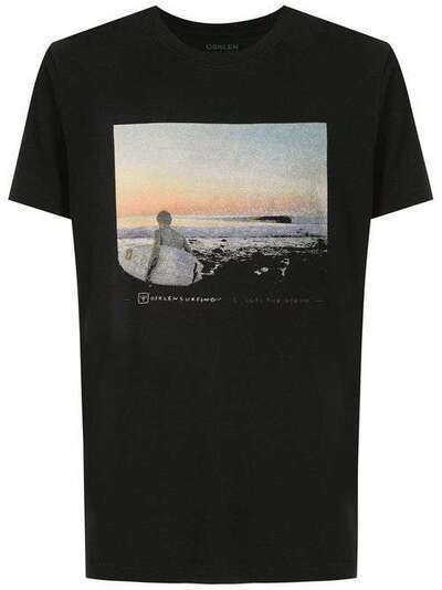 Osklen футболка с принтом Vintage Into the Oceans