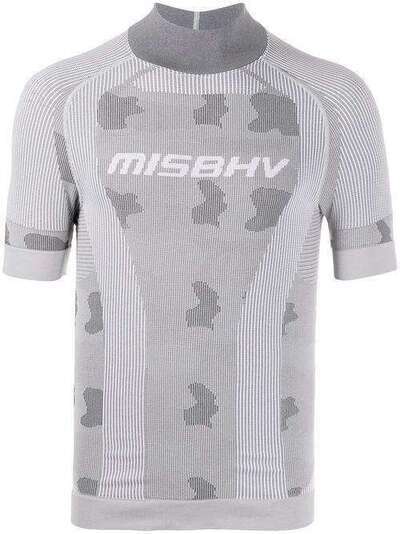 MISBHV футболка с высоким воротником и логотипом 020M506