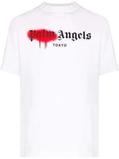 Palm Angels футболка Tokyo с логотипом PMAA001S204130590120