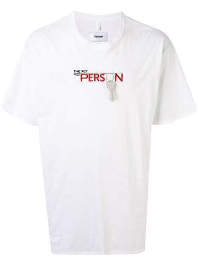 Doublet футболка The Key Person с вышивкой 20SS30CS155