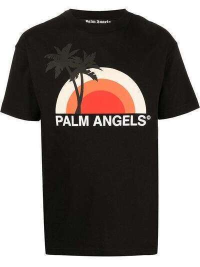 Palm Angels футболка с графичным принтом PMAA001S204130161088