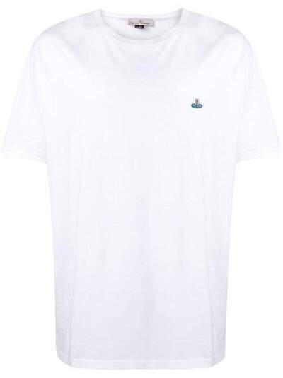 Vivienne Westwood футболка мешковатого кроя с логотипом S25GC0407S22634