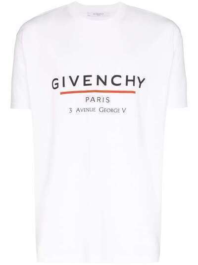 Givenchy футболка с логотипом BM70U23002