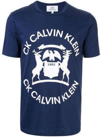 CK Calvin Klein футболка с логотипом 111CM77083CBLU