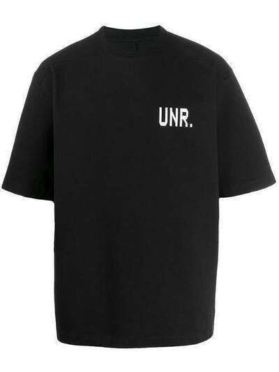 UNRAVEL PROJECT футболка оверсайз UMAA016S20FAB0011001