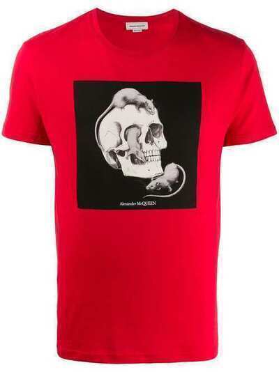 Alexander McQueen футболка с принтом 611010QOZB4