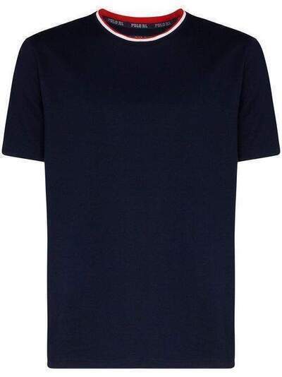 Polo Ralph Lauren футболка с отделкой в полоску 714784018002