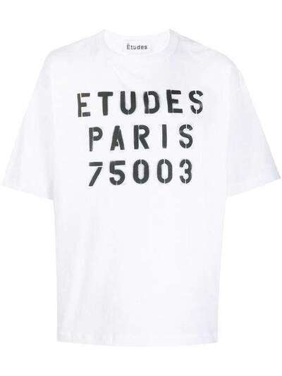 Etudes футболка Paris 75003 E16M442ST