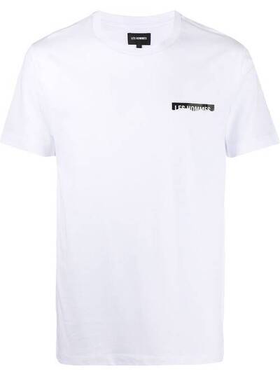Les Hommes футболка с логотипом LXT200700P