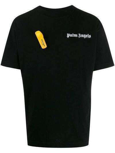 Palm Angels футболка с логотипом PMAA001R204130011001