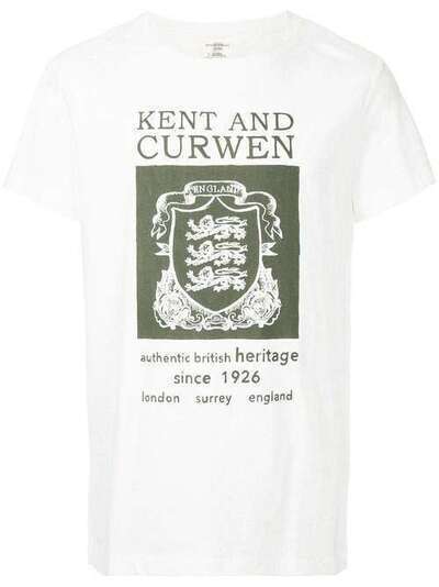 Kent & Curwen футболка с принтом K3770TM10090