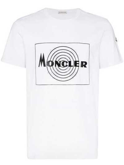 Moncler футболка с логотипом 80485508390T
