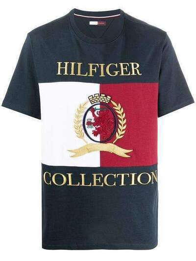 Hilfiger Collection crest embroidered T-shirt RE0RE00561