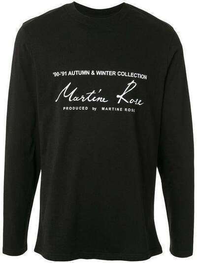 Martine Rose футболка с принтом CMRSS20604