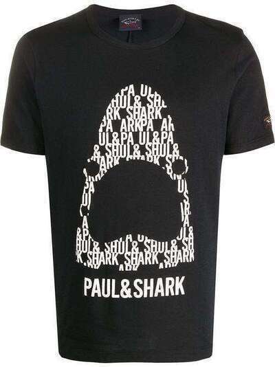 Paul & Shark футболка с короткими рукавами и логотипом E20P1111