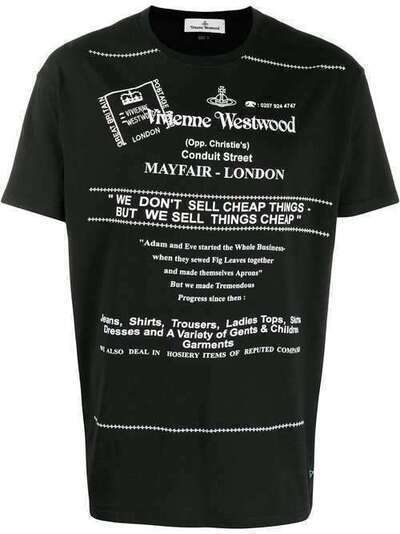 Vivienne Westwood футболка Mayfair S25GC0435S22634