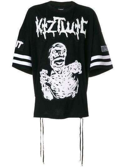 KTZ футболка с вышивкой 'Zombie ' AW17TS17BM