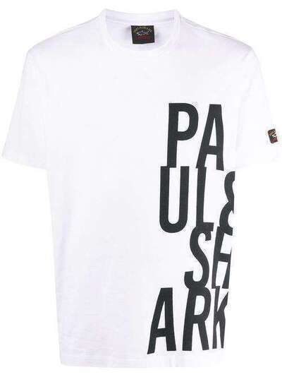 Paul & Shark футболка с графичным принтом E20P1010