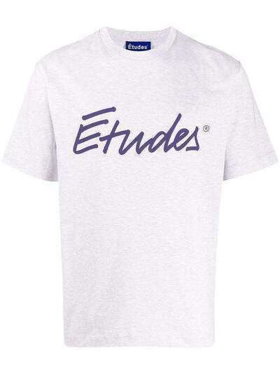 Etudes футболка с логотипом E16B40105