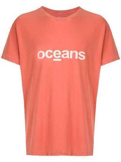 Osklen футболка с принтом Stone Over Oceans 60011