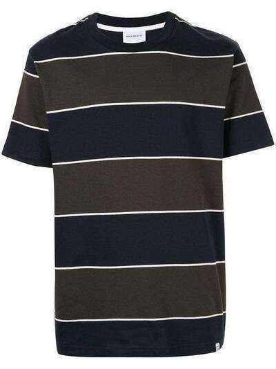 Norse Projects футболка Johannes 3 Stripe N0104678109