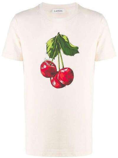 LANVIN футболка Cherry Scented RMJE0011JU02P20