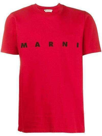 Marni футболка с логотипом HUMU0170P0S22763