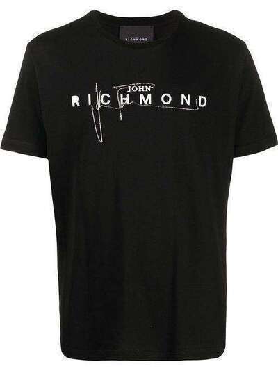 John Richmond футболка с круглым вырезом и логотипом RMP20014TSDPW0148