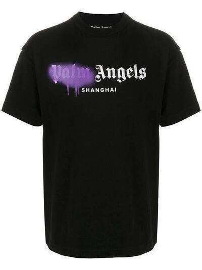 Palm Angels футболка с логотипом PMAA001S204130531095