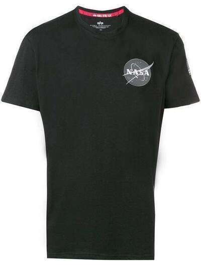 Alpha Industries футболка с нашивкой 'NASA' 176507