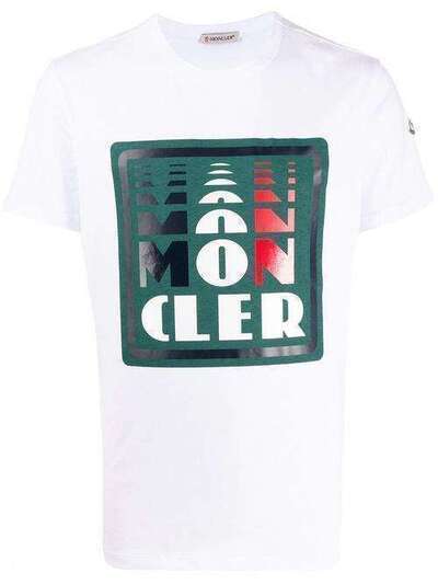 Moncler футболка с логотипом 8C710108390T