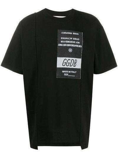 Golden Goose футболка с нашивкой-логотипом G35MP591L2