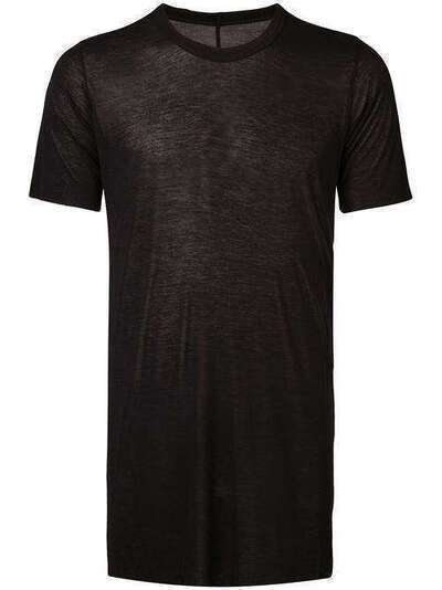 Rick Owens полупрозрачная футболка с круглым вырезом RU20S7251JS