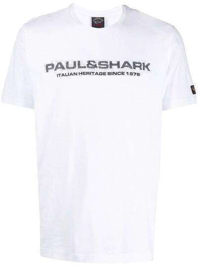 Paul & Shark футболка с принтом E20P1082
